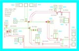 A MMIC Layout of a voltage-control-oscillator