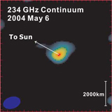 SMA observations of the Comet C/2002 T7 (LINEAR)