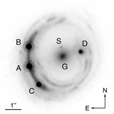 Strong gravitational lens system with time delays