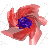 Disk Formation through Pseudodisk Warping and Reconnections in Turbulent Magnetized Cores