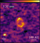 A Young Solar System Analogue Imaged by ALMA